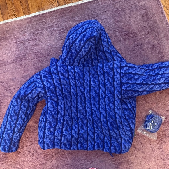 Brand New NORMA KAMALI - Hooded Sleeping Bag Coat Short - Picture 6 of 8